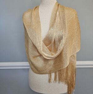 Sparkly Gold Wrap/Scarf